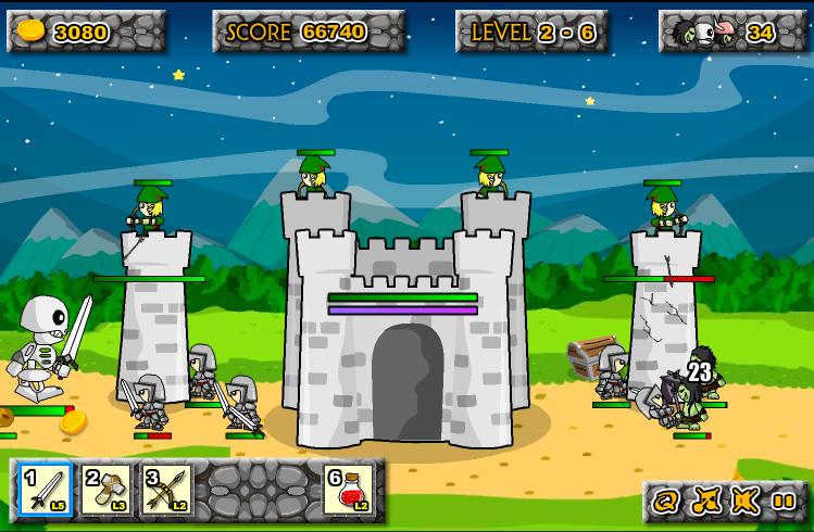 Castle defensefree flash games to play