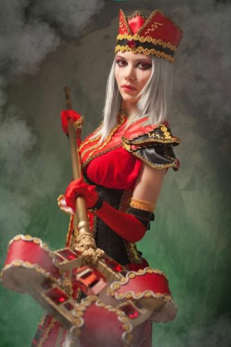 World Of Warcraft High Inquisitor Sally Whitemane Cosplay
