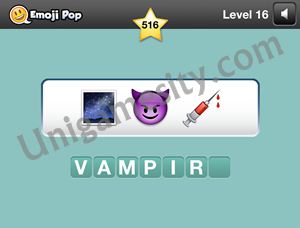 night devil needle emoji pop