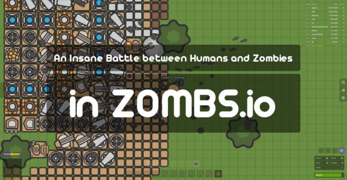 An Insane Battle between Humans and Zombies in ZOMBS.io - Unigamesity