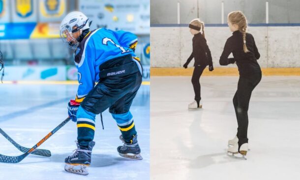 Fit and Comfort Hockey Skates vs Figure Skates