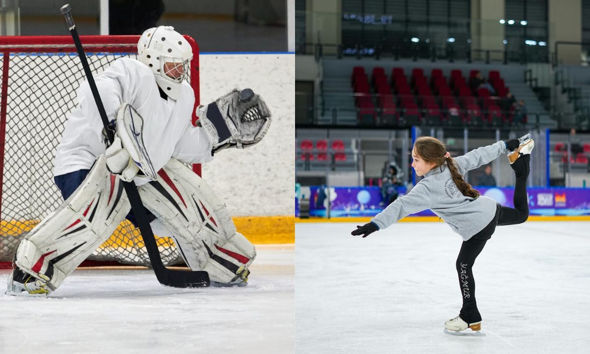 Hockey Skates vs Figure Skates