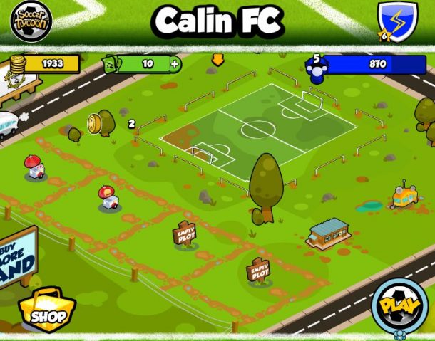 Soccer Tycoon Review - Unigamesity