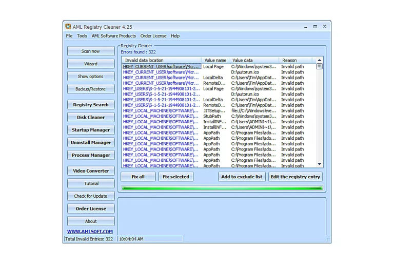 microsoft registry repair software